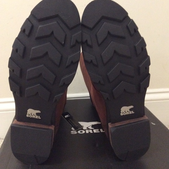 🆕 SOREL brown leather waterproof boots- size 6.5 - Picture 6 of 8